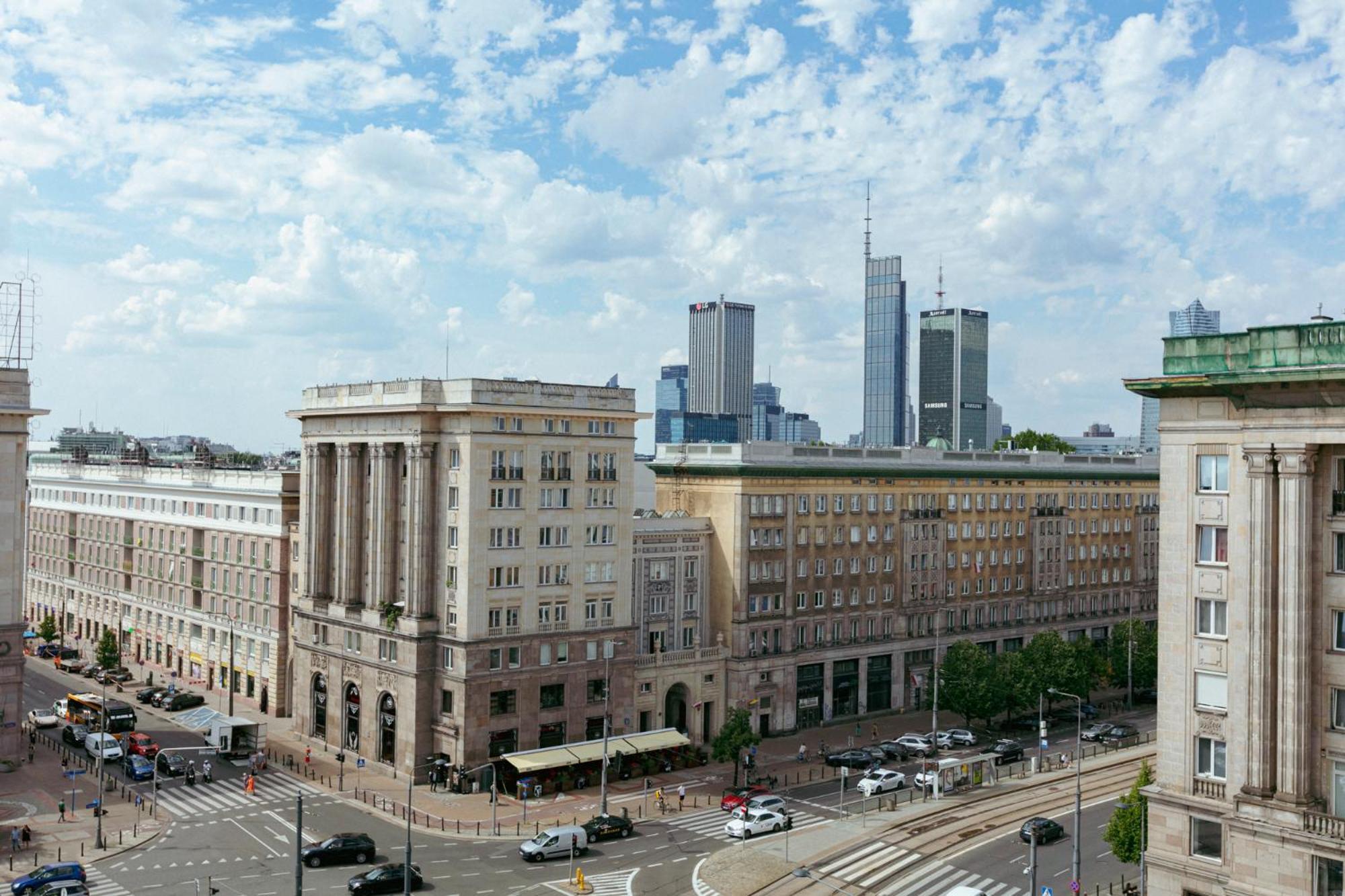 Plac Konstytucji 6 Grey - Bezplatny Garaz Podziemny - Free Parking - Apartament Dla 4 Osob Warschau Exterior foto