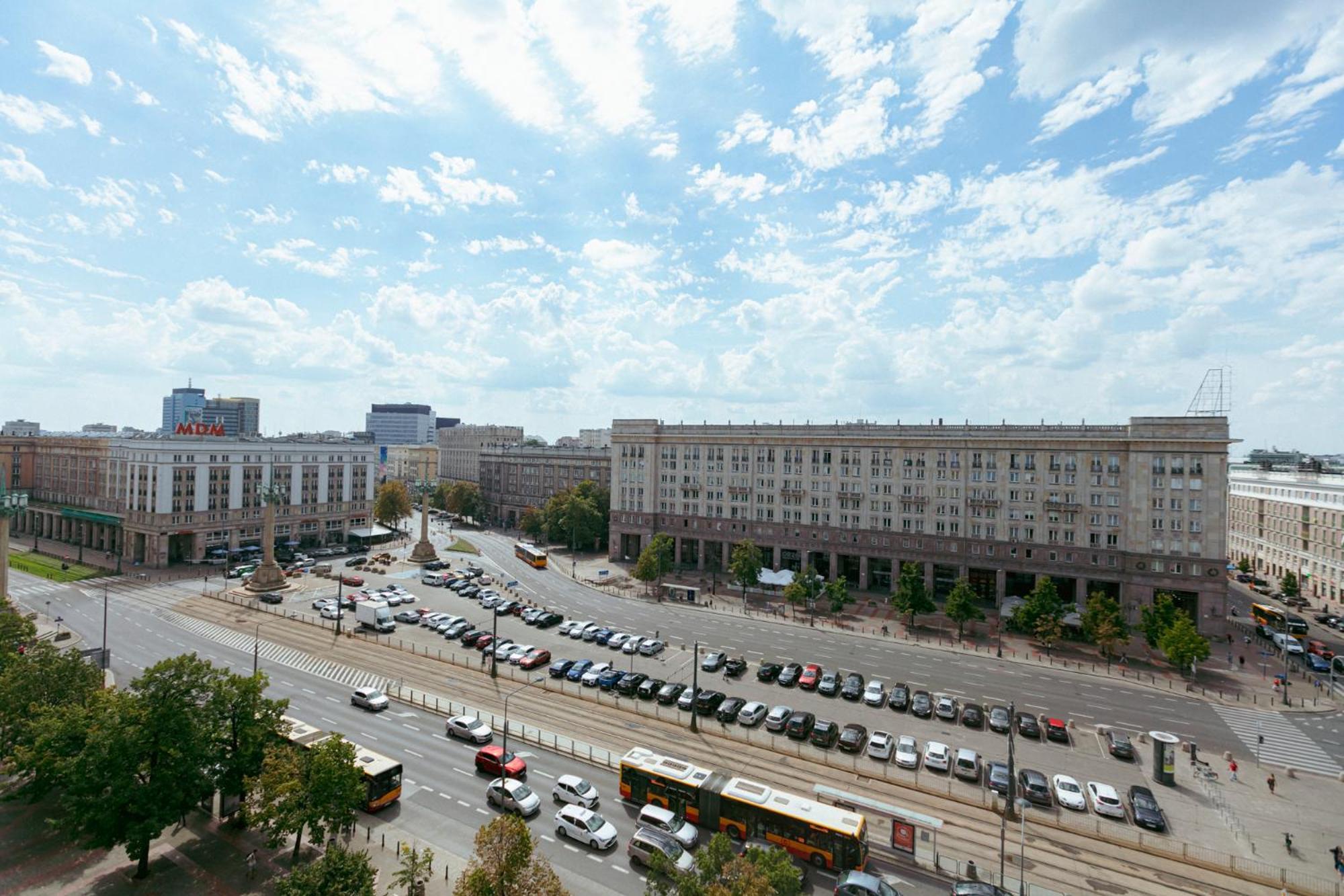 Plac Konstytucji 6 Grey - Bezplatny Garaz Podziemny - Free Parking - Apartament Dla 4 Osob Warschau Exterior foto